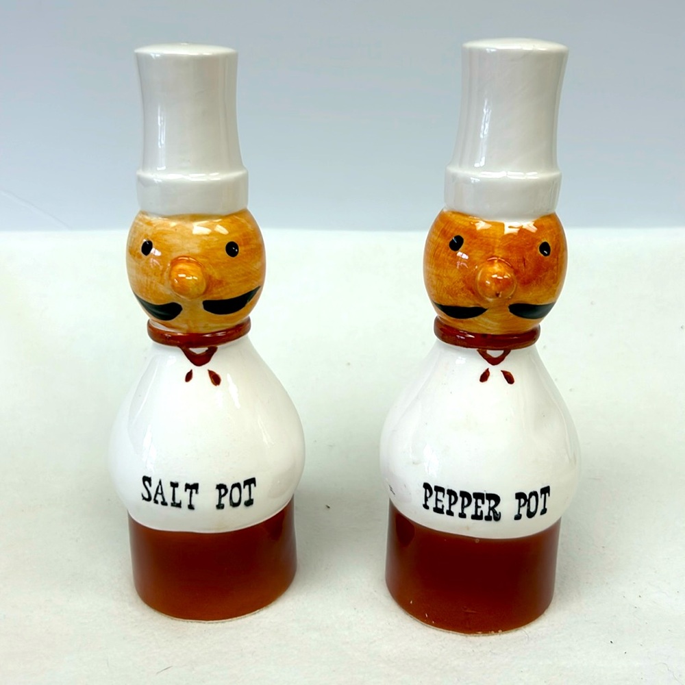 Retro Vintage "Salt Pot and Pepper Pot" shakers by NASCO  Japan with original …